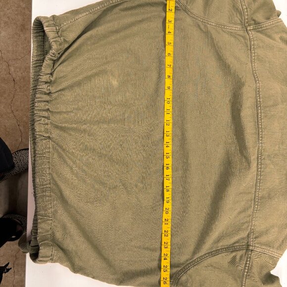 AMERICAN EAGLE HOODED WOMEN DRAWSTRING PULLOVER JACKET SHIRT OLIVE GREEN Sz XL - Picture 11 of 13